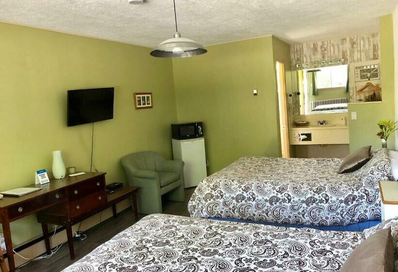 Номер Стандарт 2 Двуспальные Кровати, Motel Belle Riviere