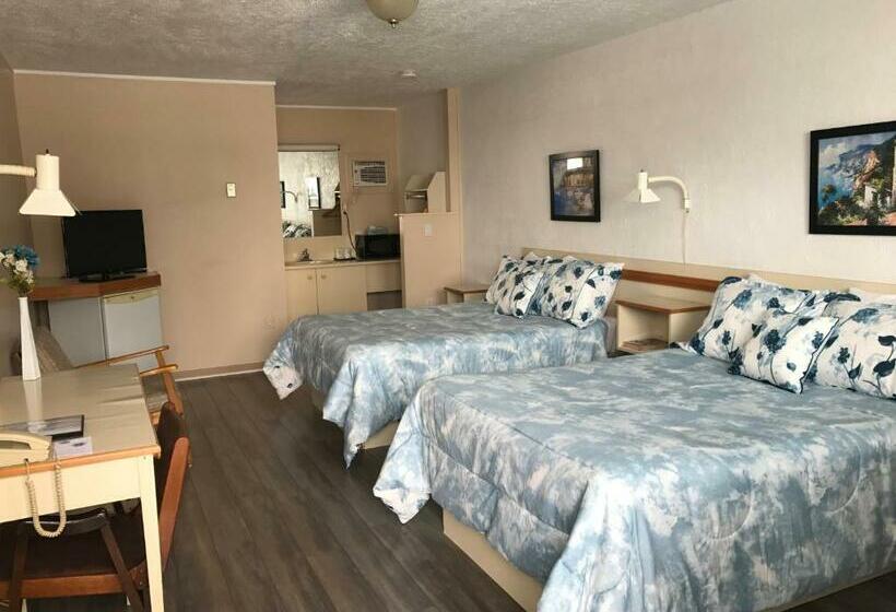 Номер Стандарт 2 Двуспальные Кровати, Motel Belle Riviere