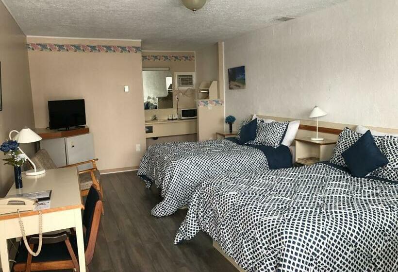 Номер Стандарт 2 Двуспальные Кровати, Motel Belle Riviere