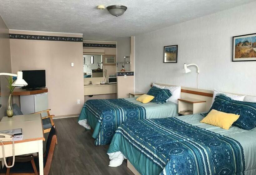 Номер Стандарт 2 Двуспальные Кровати, Motel Belle Riviere