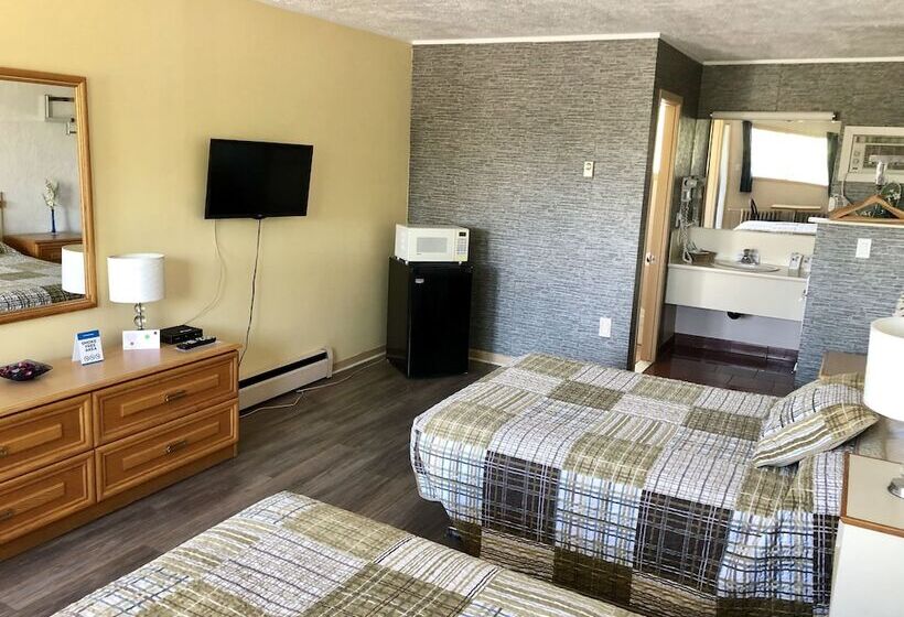 Номер Стандарт 2 Двуспальные Кровати, Motel Belle Riviere
