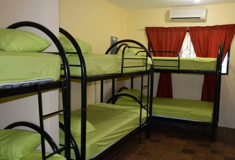 ルームシェアのワンベッド, Casa Pura Vida Surf Hostel Tamarindo Costa Rica