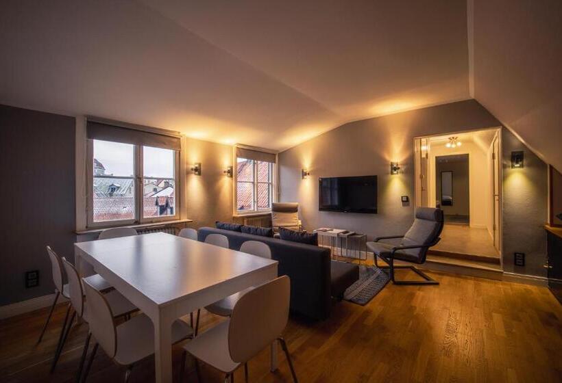 Апартаменты 1 Спальня, Stora Torget   Visby Lägenhetshotell