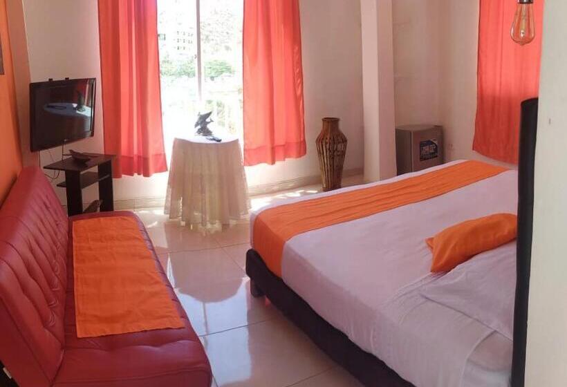 キングサイズベッドのデラックスルーム, Taganga Dive Inn