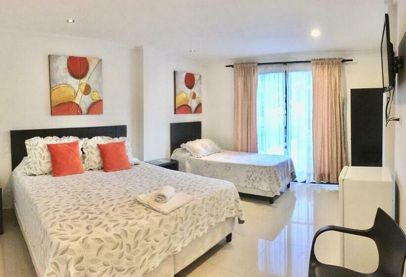 스탠다드 트리플 룸, Terraza Hotel Villavicencio