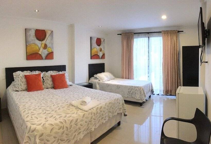 스탠다드 트리플 룸, Terraza Hotel Villavicencio