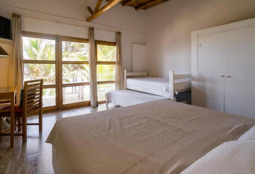 חדר סטנדרט לארבעה נוף לים, Sunset Mancora