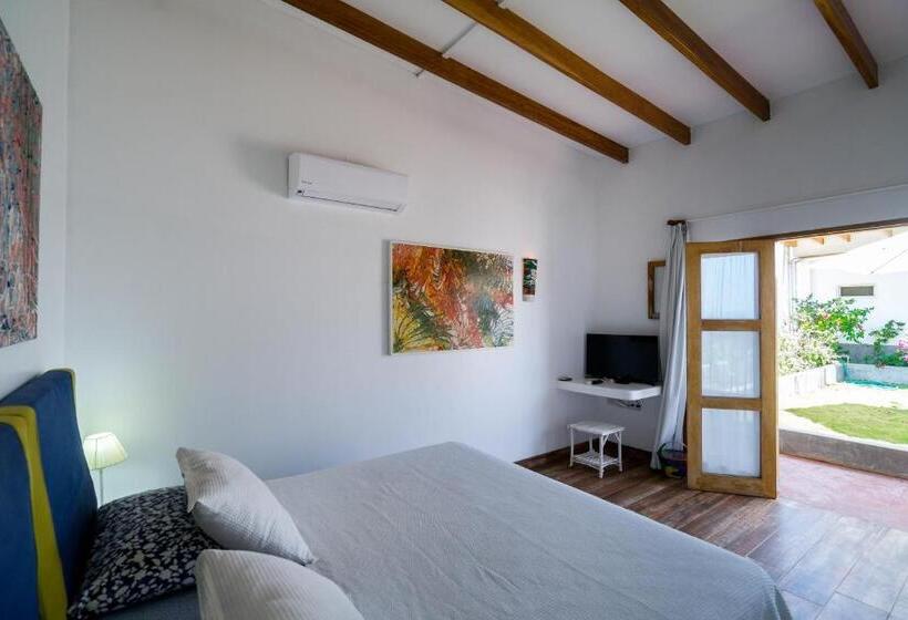 חדר סטנדרט צדדי נוף לים, Sunset Mancora