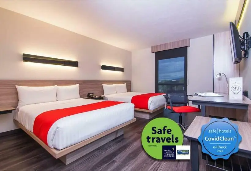 ２ダブルベッドのスタンダードルーム, City Express Plus By Marriott Bogota Aeropuerto