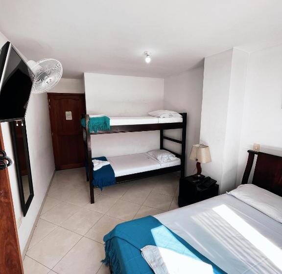 חדר סטנדרט לארבעה, Puerto Bahia