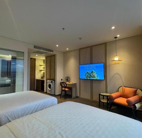 اتاق استاندارد چهار تخته با چشمانداز دریا, Venus Apartment   Apec Mandala Phú Yên