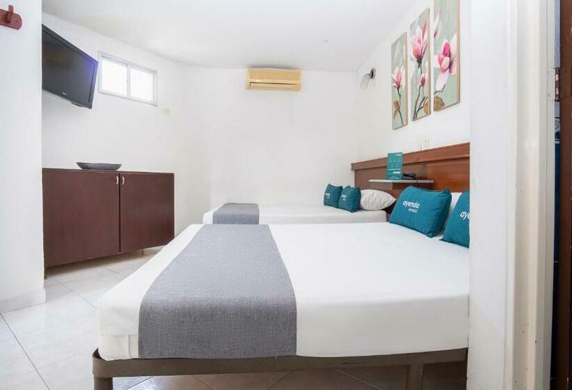 4인용 스탠다드 룸, Mar Azul Neiva