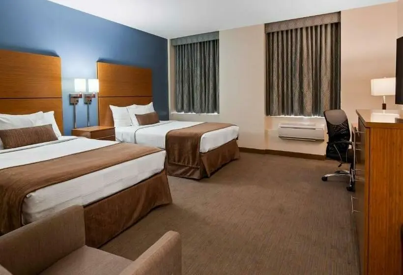 ２ダブルベッドのスタンダードルーム, Best Western Plus Philadelphia Convention Center