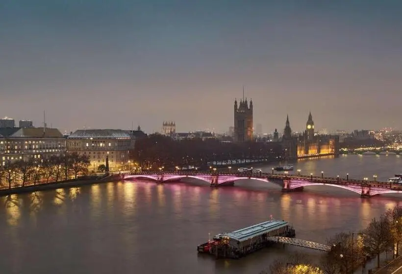 キングサイズベッドのデラックスルーム, Hyatt Regency London Albert Embankment