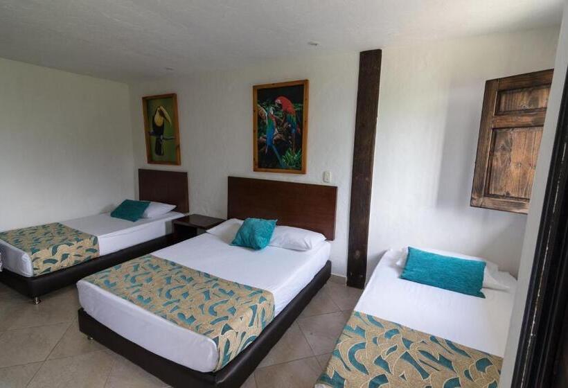 اتاق استاندارد سه نفره, Finca Hotel La Esperanza