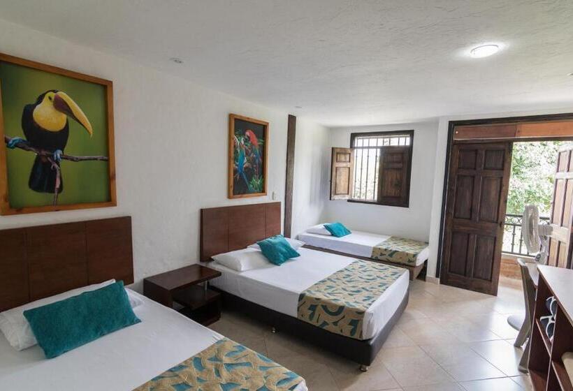 اتاق استاندارد چهار تخته, Finca Hotel La Esperanza