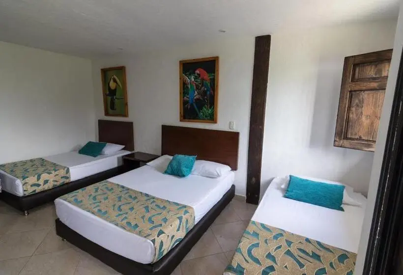 スタンダード４人部屋, Finca Hotel La Esperanza