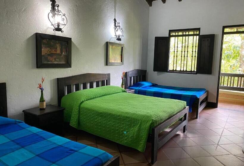 اتاق استاندارد چهار تخته, Finca Hotel La Esperanza