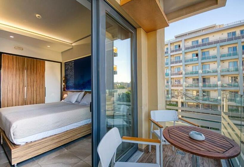 דירה בת חדר שינה 1 צדדית נוף לים, Island Boutique Hotel