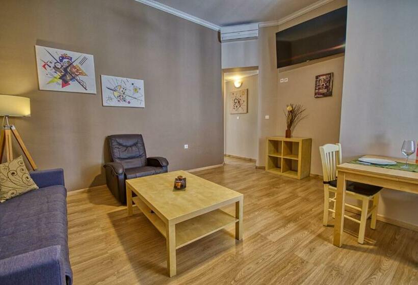 דירה בת חדר שינה 1 צדדית נוף לים, Island Boutique Hotel