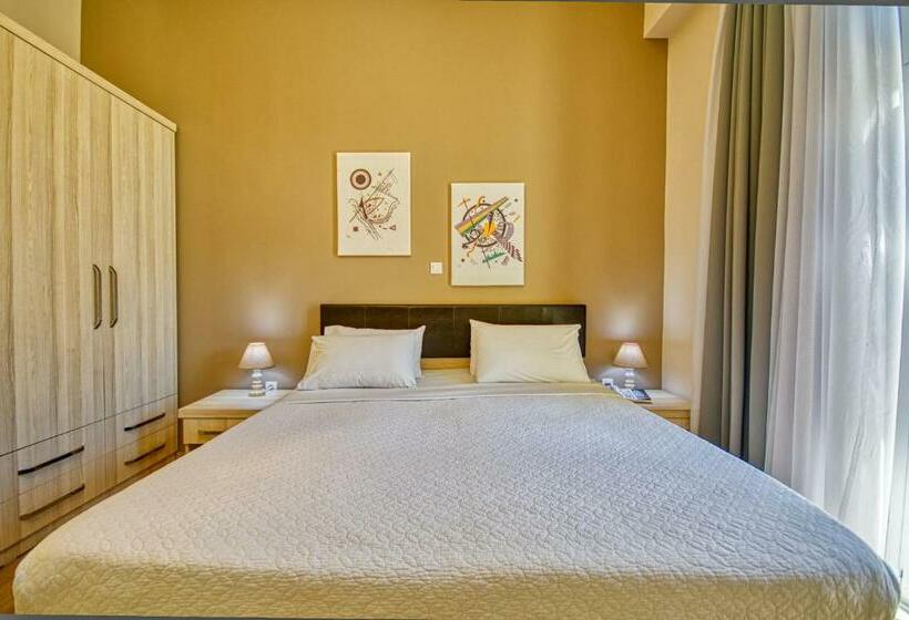 דירה בת חדר שינה 1 צדדית נוף לים, Island Boutique Hotel