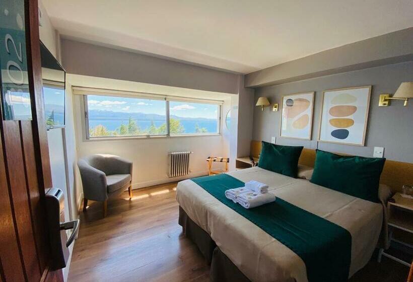 اتاق استاندارد با چشمانداز دریاچه, Plaza Bariloche