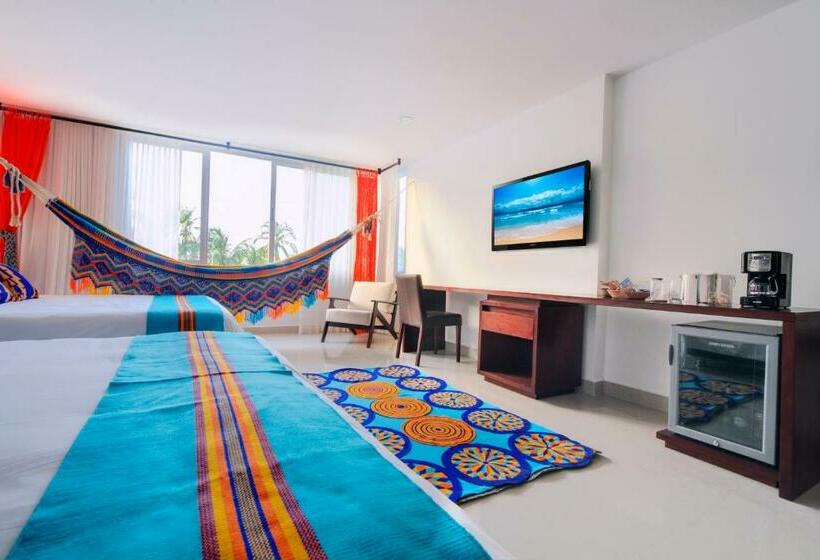 带海景的标准房, Taroa