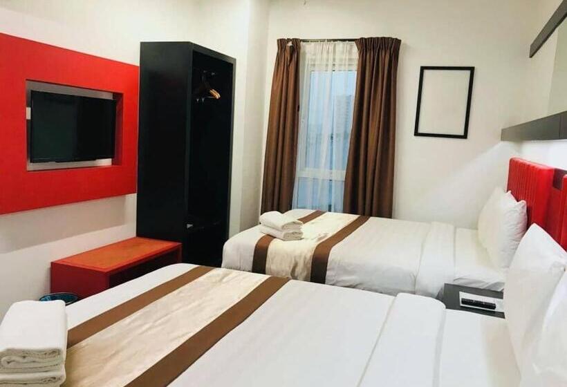 اتاق استاندارد چهار تخته, Lazdana Hotel Kuala Lumpur