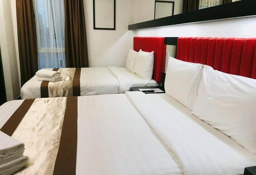اتاق استاندارد چهار تخته, Lazdana Hotel Kuala Lumpur