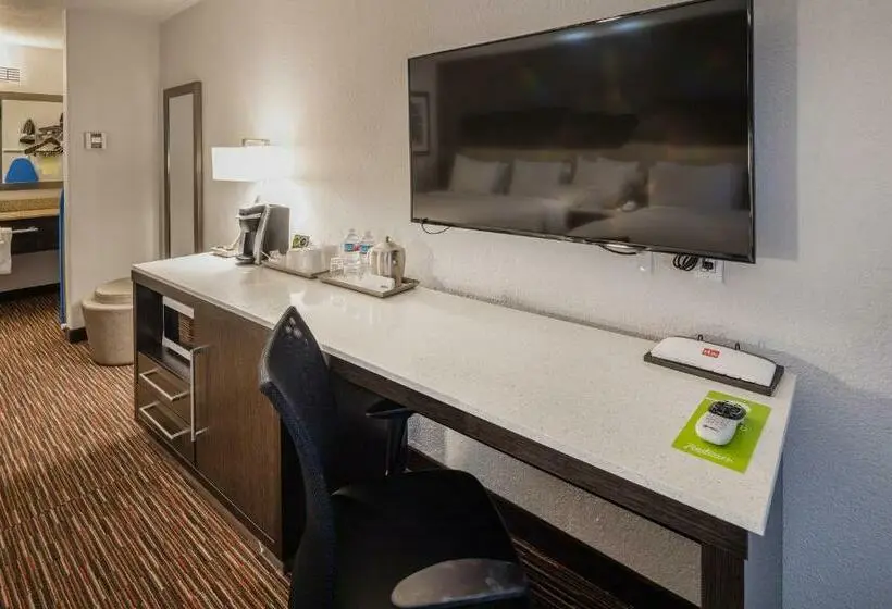 اتاق استاندارد با تخت بزرگ برای معلولان, Radisson Hotel Oakland Airport