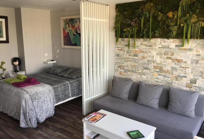 סטודיו סטנדרט, מיטה זוגית, 1 Chambre, 1 P'tit Dèj', 1 Sourire