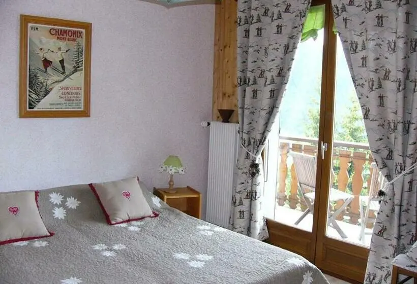 Standard-huone Parveke, Chalet Titlis
