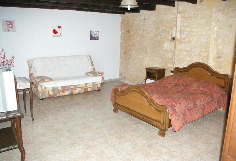 غرفة قياسية مع حمام خارجي, Chambres D Hotes Du Maine