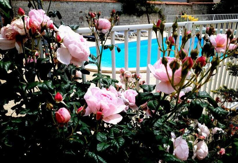 Дом 4 Спальни, La Villa Des Roses Gîte Chambres D Hôtes Piscine Chauffée