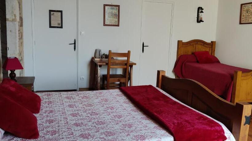 Трехместный Номер Комфорт, Chambres D'hôtes L'escuelle Des Chevaliers