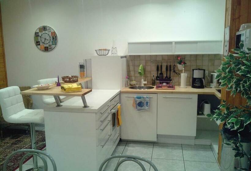 غرفة قياسية سرير كينج, Le Panorama   Chambres D Hôtes   Cuisine Disponible