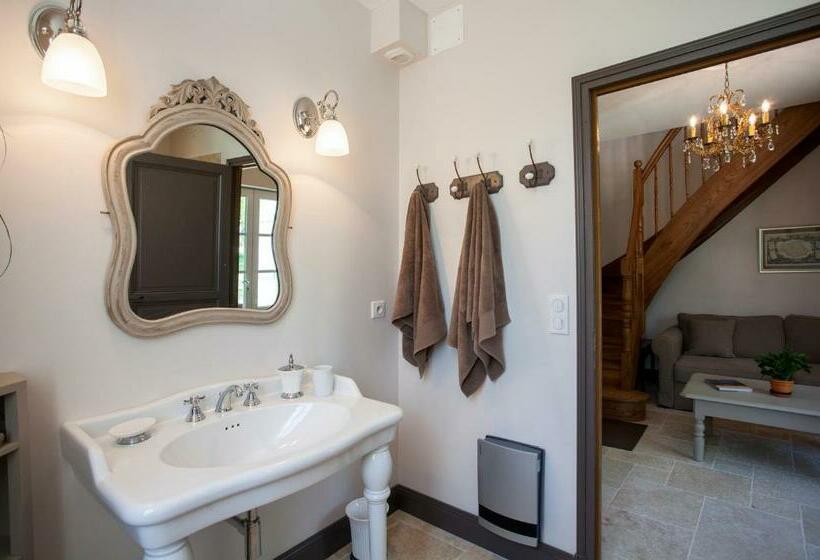 套房带园景, Maison D Hôtes De Charme Les Bruhasses