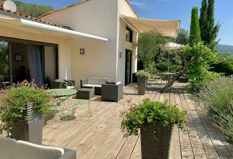 סטודיו סטנדרטי נוף לים, Maison D'hôtes Bleu Azur