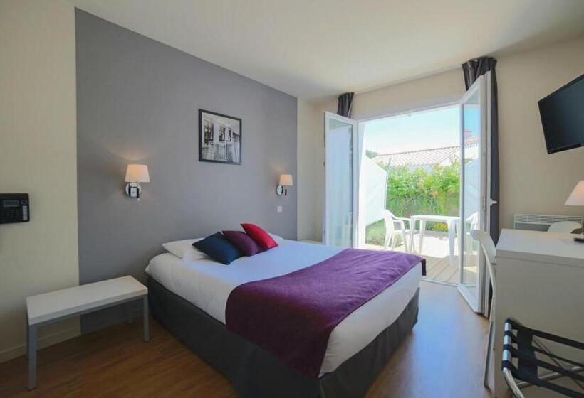 اتاق استاندارد با تراس, La Villa En L île   2 Piscines & Spa