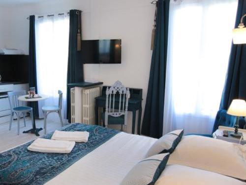 수피리어 룸, Logis Hôtel & Restaurant Au Clos Paillé Charme & Caractère