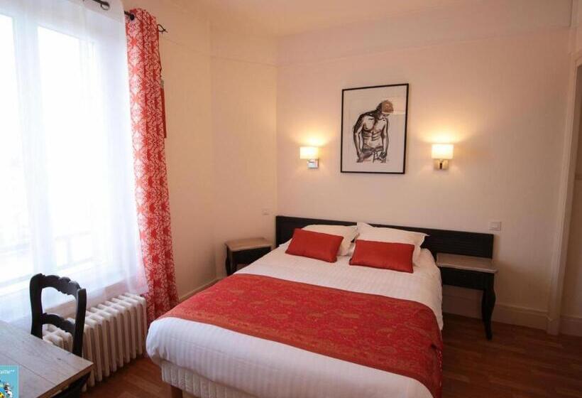 스탠다드 룸, Logis Hôtel & Restaurant Au Clos Paillé Charme & Caractère