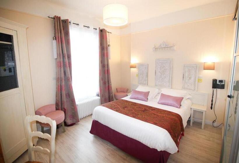 标准间, Logis Hôtel & Restaurant Au Clos Paillé Charme & Caractère