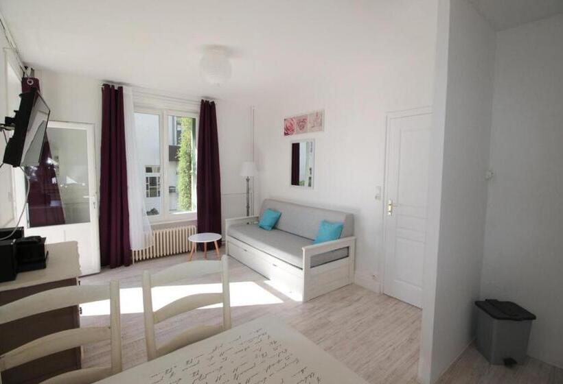 带1个卧室的高级公寓, Logis Hôtel & Restaurant Au Clos Paillé Charme & Caractère