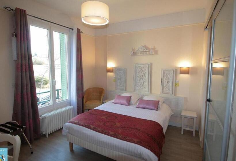 标准间, Logis Hôtel & Restaurant Au Clos Paillé Charme & Caractère