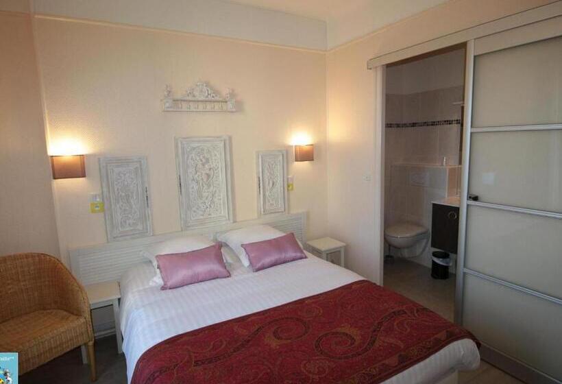 标准间, Logis Hôtel & Restaurant Au Clos Paillé Charme & Caractère