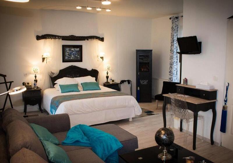 수피리어 룸, Logis Hôtel & Restaurant Au Clos Paillé Charme & Caractère