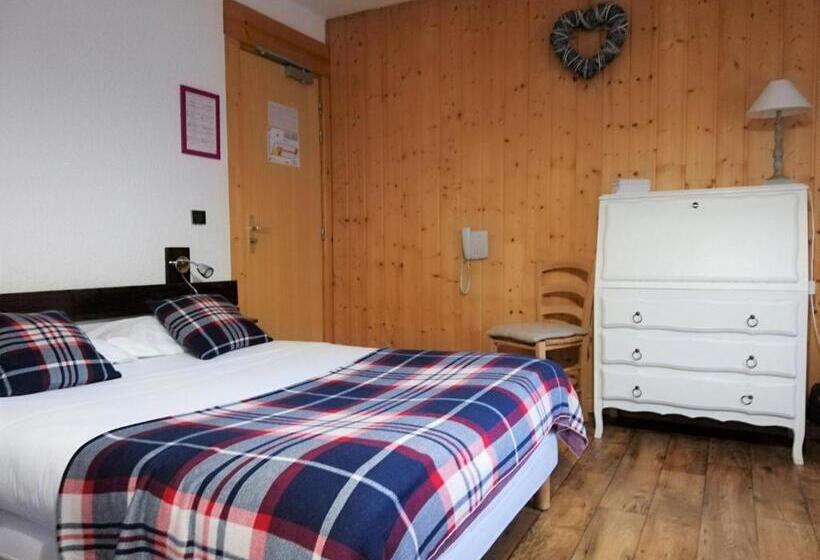 اتاق استاندارد چهار تخته, Terminus Hôtel Des 3 Vallées