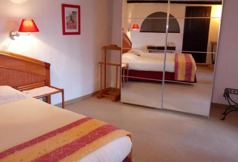 اتاق اساندارد با چشم‌انداز جانبی به دریا, Chambres D'hôtes Les Terrasses Du Soleil