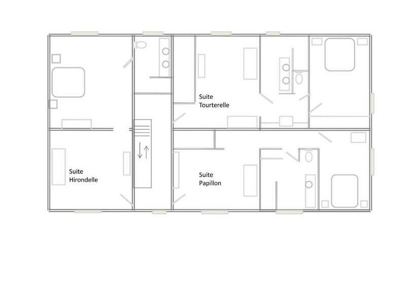 スイート（家族用）, La Forestière