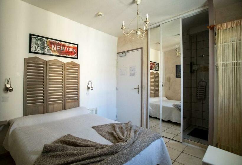 스탠다드 싱글 룸, Hôtel Les Orangers